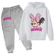 thumbnail image 2 of Conjunto de ropa de Minnie Mouse para niñas pequeñas con traje de otoño e invierno Conjunto de sudaderas con capucha de Mickey Mouse para niños pequeños Ropa para niños pequeños, 2 of 4