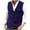 Dark Blue, variant on YUGYXL Casual Men's Vests Herringbone Tweed Vest V-Neck Waistcoat For Men Retro Men's Wedding Vests Travel Workwear Vest Green XL