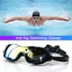 thumbnail image 4 of Gafas de natación para adultos con montura grande impermeables HD antiniebla gafas de buceo para nadar Barbie Nuevos Originales, 4 of 9