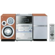 Panasonic SC-PM39D Micro Hi-Fi System, 140 W RMS, Silver