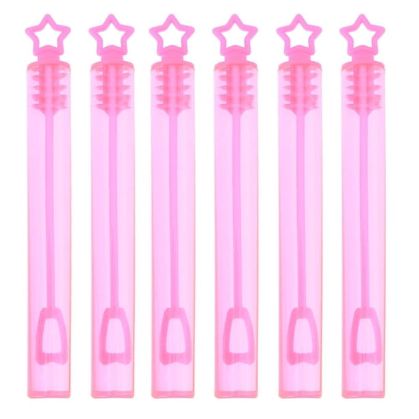 Botellas Jabón Burbujas Juegos Al Aire Libre Fabricante para Accesorios Boda () Rojo