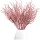 thumbnail image 1 of Adornos navideños con purpurina, Happon, 30 ramas navideñas con purpurina para decoración de jarrones, palitos artificiales para árbol de Navidad, manualidades, jarrones, decoración del hogar., 1 of 7