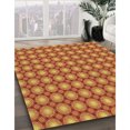 thumbnail image 3 of Ahgly Company Tapis d'Intérieur Lavables à la Machine, Rectangle Rouge de Lave de Transition, 7' x 10', 3 of 7