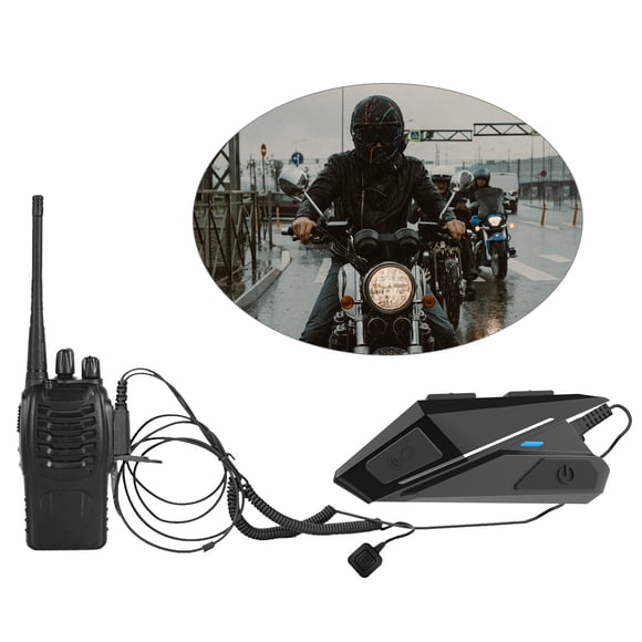 Wireless Helmet Headset, Energy Saving Noise Reduction FM Radio Motorcycle Headphone Large Button for Sports for Skiing for Riding