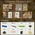 thumbnail image 3 of DIY Wooden Dollhouse Tiny Home Book Nook Kit – Tiny House Miniature for Adults, Rustic Café Scene Bookshelf Art, Specific Handmade Present for Book Enthusiasts & Collectors, 3 of 7