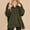 YX-Army Green, variant on XIAOFFENN Womens Casual Hoodies Pocketed Long Sleeves Thumb Hole Button Pullover Sweatshirts Oversized Hooded Tops