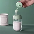 thumbnail image 7 of SouMaox Glass Seasoning Jar Integrated Lid Spoon Kitchen Spice Container Clear Condiment Bottle Elegant Salt Shaker Sugar Dispenser, 7 of 7