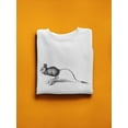 thumbnail image 3 of Egyptian Jerboa Sketch Sweatshirt Women -Image by Shutterstock, Female 4X-Large, 3 of 4