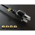 thumbnail image 2 of OPAL- Cable Leader 14In Dual Outlet Power Splitter Cord Nema 5-15P To 2X 5-15R 16Awg, 2 of 4