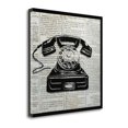 thumbnail image 2 of Tangletown Fine Art 'Vintage Telephone' Graphic Art Print on Canvas, 2 of 2