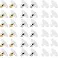 thumbnail image 1 of Espaldas para aretes para tachuelas Embrague de bala con almohadilla Espaldas para aretes Tapones para aretes hipoalergénicos Espaldas de seguridad perforadas para aretes (120 piezas) Zhivalor Aretes, 1 of 3