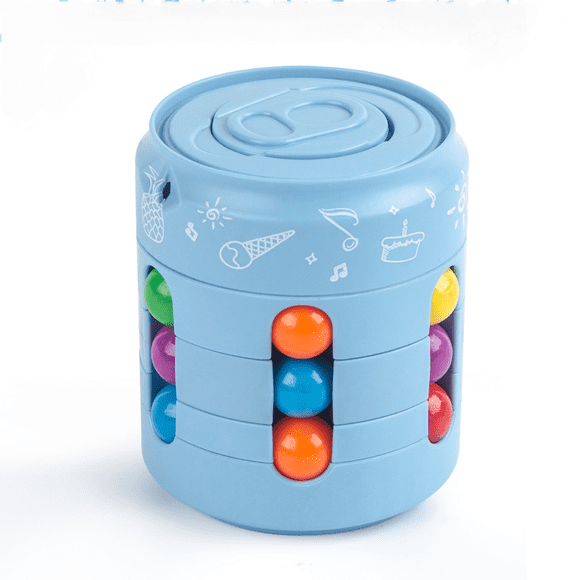 Rubik's Cube Toy Magic Bean, lata para niños de 7 a 14 años