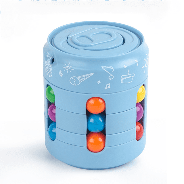 Rubik's Cube Toy Magic Bean, lata para niños de 7 a 14 años