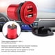 thumbnail image 1 of Cargador USB para coche, adaptador de cargador de coche QC dual USB 3.0 resistente al agua, cargador de coche con voltímetro, confiable y duradero, 1 of 9