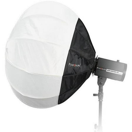 Image of Fotodiox Lantern Softbox 26in (65cm) Globe - Collapsible Globe Softbox with Comet Speedring for Comet Dynalite and Compatible