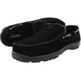 thumbnail image 6 of Clarks Mens Slippers Suede Venetian Moccasin Indoor & Outdoor Warm And Cozy House Slippers For Men (Black, 10 M US), 6 of 6