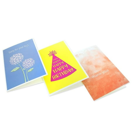 envelopes cards greeting assorted sympathy occasion includes included thank pack unique birthday happy box designs