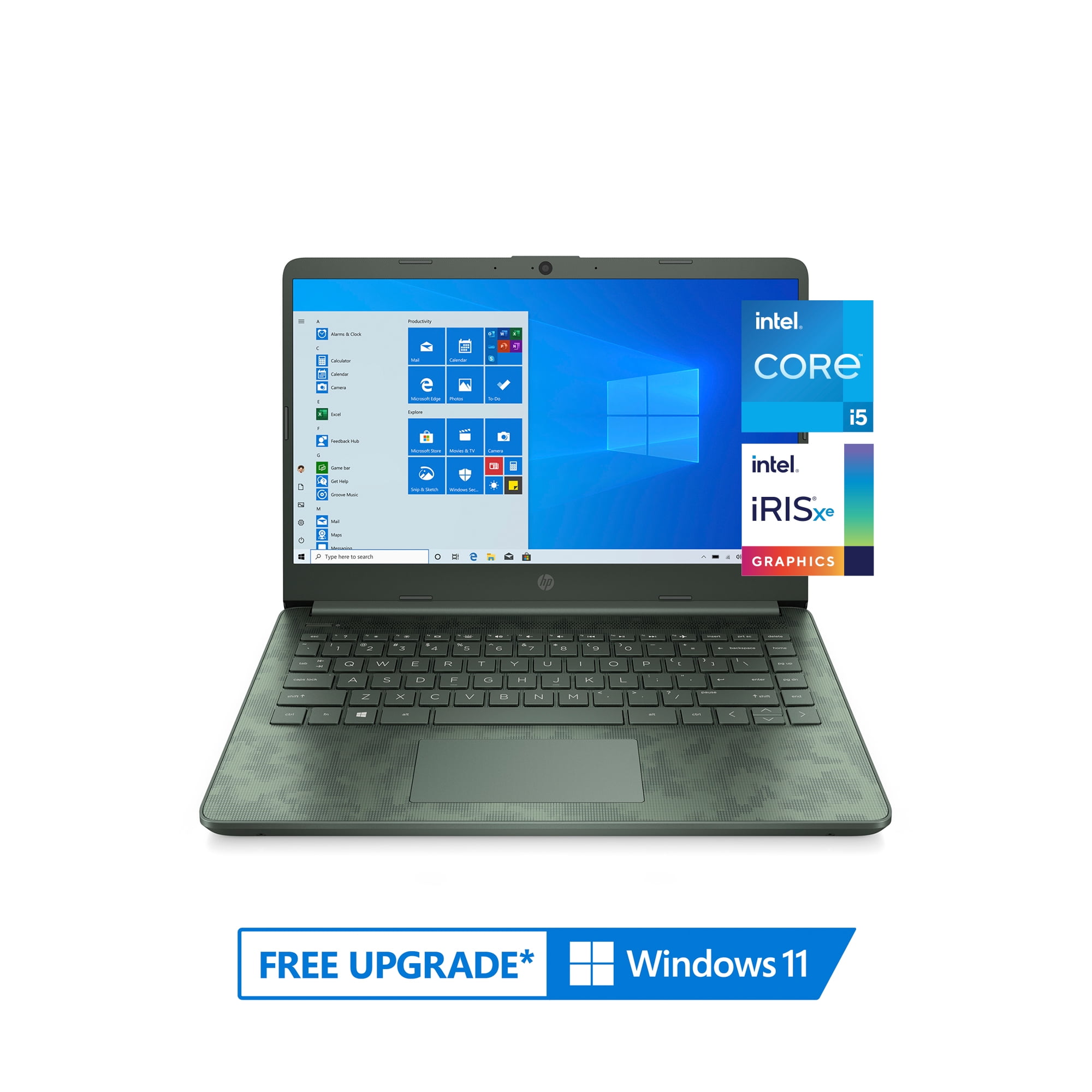 Virus De er deltage HP 14" Intel Core i5-1135G7, 8GB RAM, 256GB SSD, Digi Camo, Windows 10,  14-dq2088wm - Walmart.com