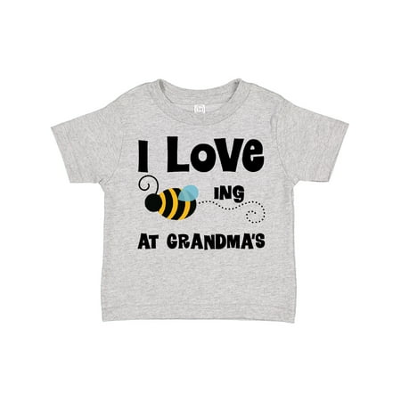 

Inktastic Grandkids Visit Grandma Honey Bee Gift Toddler Boy or Toddler Girl T-Shirt