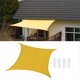 thumbnail image 5 of Toldo para el sol al aire libre, rectángulo, 10 'x 13', 98%, toldo de bloque UV para patio, patio trasero, césped, jardín, parasol al aire libre, cubi Amarillo Sunnimix Vela de sombra solar, 5 of 8