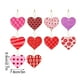 thumbnail image 3 of Adorno Colgante de Madera En Forma de Corazón | Decoración para San Valentín | Decoración Romántica para Bodas | Decoración Rústica para El Hogar | Idea de Regalo para Parejas | Juego de 30 o 36 Piez, 3 of 6