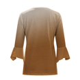 thumbnail image 4 of Sentmoon T-Shirts à Boutons pour Femmes Imprimé Col Rond Manches Courtes Cardigan Hauts Confortables Décontractés Basiques Grande Taille Hauts d'Été pour Femmes Offres du Jour 2025 Liquidation, 4 of 5
