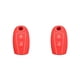 thumbnail image 1 of Llavero de silicona Scienceny para coche 3 botones flexible elegante desmontable protector Rojo 2piezas, 1 of 6