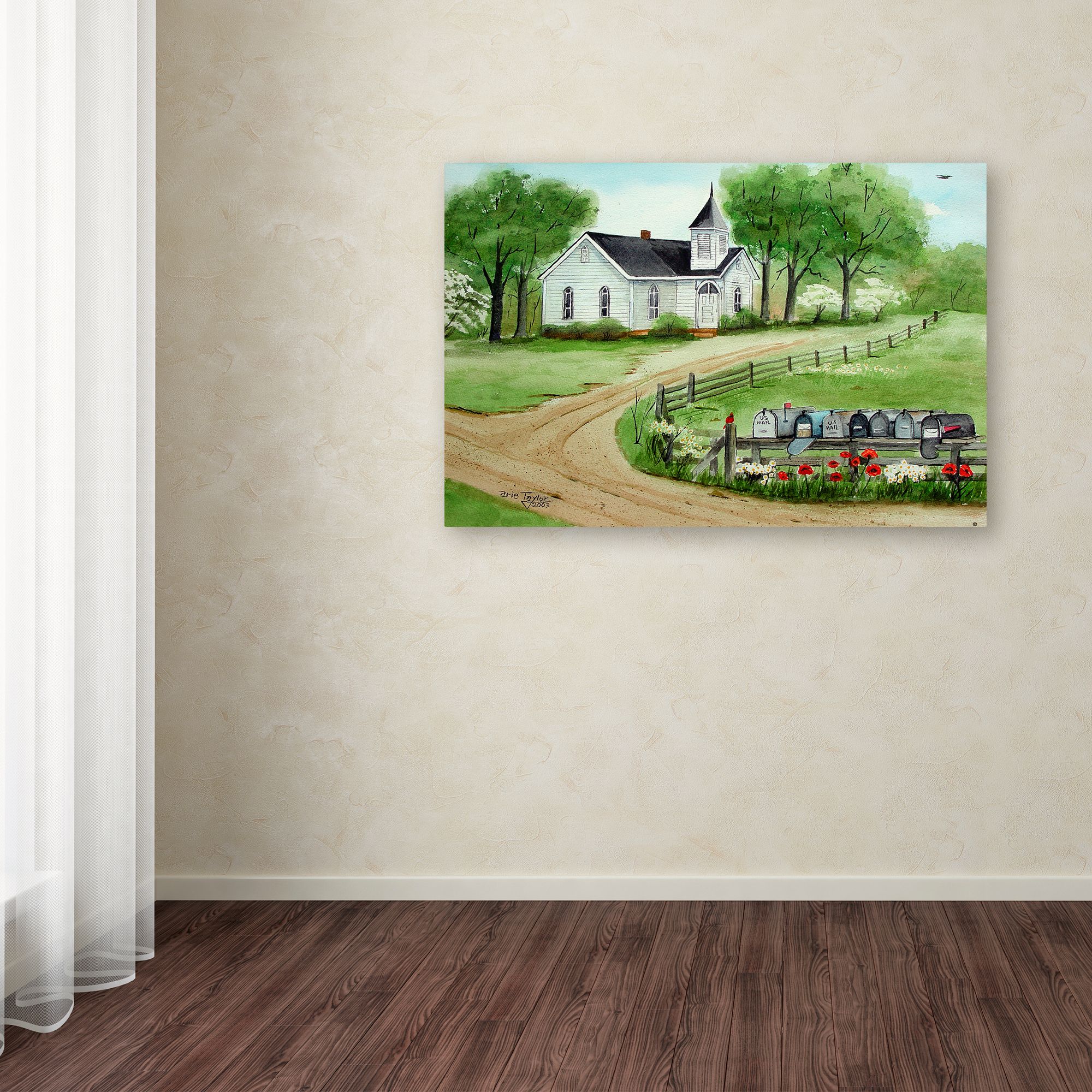 Trademark Fine Art 'Plateau Methodist 2' Canvas Art by Arie Reinhardt Taylor