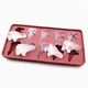 thumbnail image 5 of Molde de 10 cubos de hielo congelados con forma de oso polar, molde para pastel, molde para helado DIY, molde de silicona para bloques de hielo, molde para paletas, accesorio de cocina con tapa (rosa), 5 of 7
