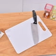 thumbnail image 3 of Plastic Cutting Board, Food Safe, BPA Free, Thick, Easy Grip, 3 of 4