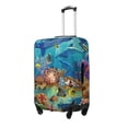 thumbnail image 2 of Disketp Sea World Elastic Travel Luggage Cover Travel Suitcase Protective Cover For Trunk Case Apply To 18''-32'' Suitcase Cover-X-Large, 2 of 9