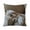 D, variant on C Pet Themed Pillow Cover Polyester Faux Embroidery Animal Design 45X45Cm 177X177In Decorative Sofa Cushion Cover Style C