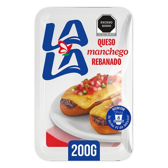 Queso manchego Lala rebanado 200 g