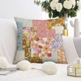 thumbnail image 3 of Bohemian Flowers Decorative Pillows Square Pillow Covers,Soft Pillow Cas Covers,linen Pillowcases Double-sided Printing for Sofa Couch Outdoor Decor,Decorative Set Of 2,16x16 Inches, 3 of 7