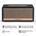 thumbnail image 2 of Crosley Montero Small Portable Bluetooth Speaker with Aux Input, Rechargeable Wireless Speakers, 2 of 14