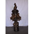 thumbnail image 2 of Nifao Large Cupid Outdoor Fountain Statue, Bronze Garden Water Feature Sculpture for Patio & Yard – Garden Water Feature Sculpture, 32"L x 28"W x 61"H, 2 of 11