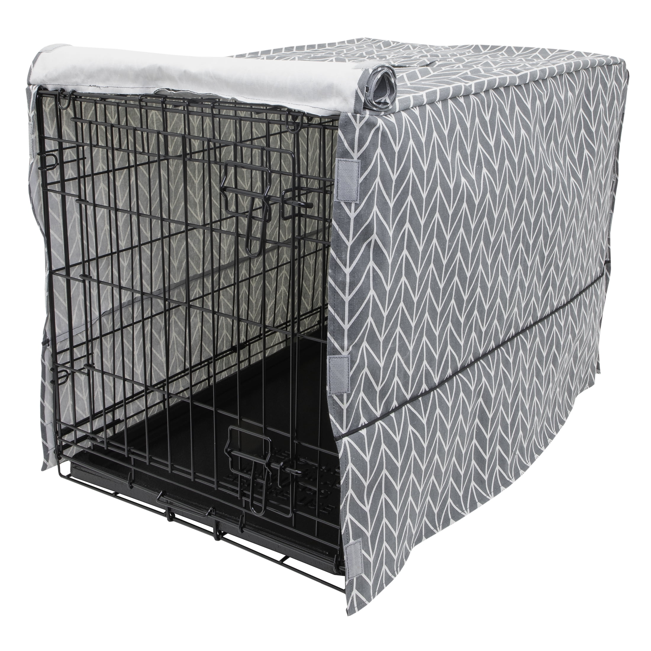 Vibrant Life 48" Gray Crate Cover
