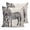 Balck, variant on Pillow Covers 18x18 Set of 2, Vintage Zebra Throw Pillow Covers Decorative Couch Cushion Cover, Modern Art Animal Watercolor Microfiber Soft Square Pillowcases for Bedroom Living Room Sofa