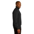 thumbnail image 3 of Sport-Tek Men's Colorfast 1/4-Zip Waistband Sweatshirt, 3 of 4