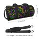 thumbnail image 2 of Easygdp Neon Mardi Gras Bolsa de Viaje, Bolsa de Mano, Bolsa de Gimnasio, Bolsa de Equipaje para Viaje, 2 of 6