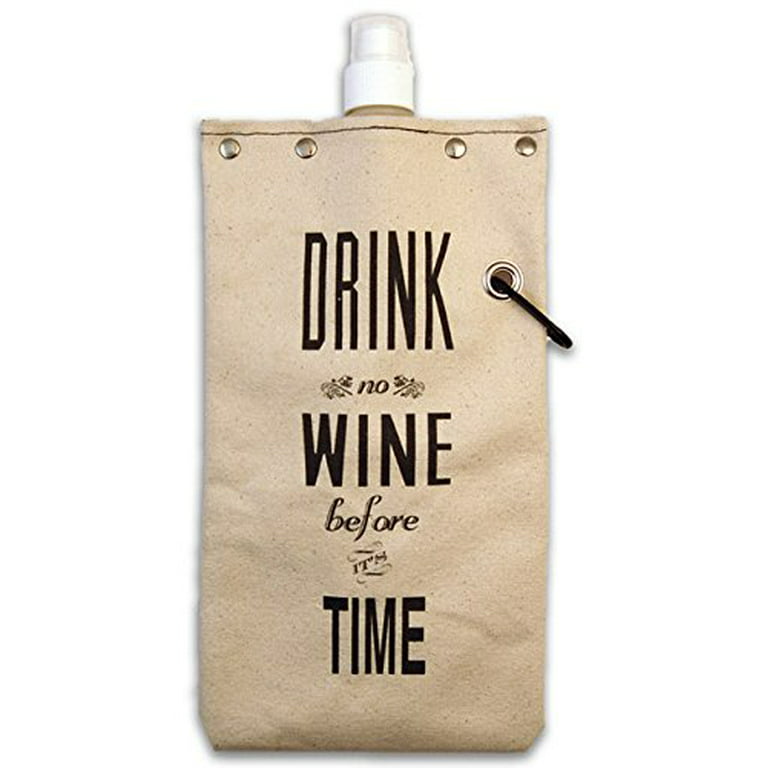 750ml insulated bottle - holds an entire bottle of wine!