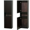 Wyhdham Collection WCV203ES Diana Espresso Linen Tower