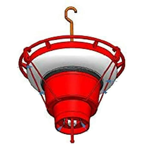 Bird Feeder Heater, Hummingbird Feeder Heaters for Outdoors, Backyard Hearth Hummingbird Feeder, Attaches to Feeder Bottom for Outdoor Garden Yard (Feeder Not Iluded)