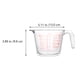 thumbnail image 2 of Taza medidora para el hogar, taza medidora de vidrio resistente al calor, taza medidora de leche para hornear en la cocina, 2 of 5