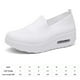 thumbnail image 3 of Zapatos Mocasines informales para mujer, zapatillas informales transpirables para deportes al aire libre (41 blanco) Ehuebsd Tenis De Mujer Tenis De Hombre, 3 of 5