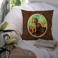 thumbnail image 3 of Carolines Treasures 7070PW1414 Shar Pei Fawn and Chocolate Fabric Decorative Pillow  14Hx14W multicolor, 3 of 4