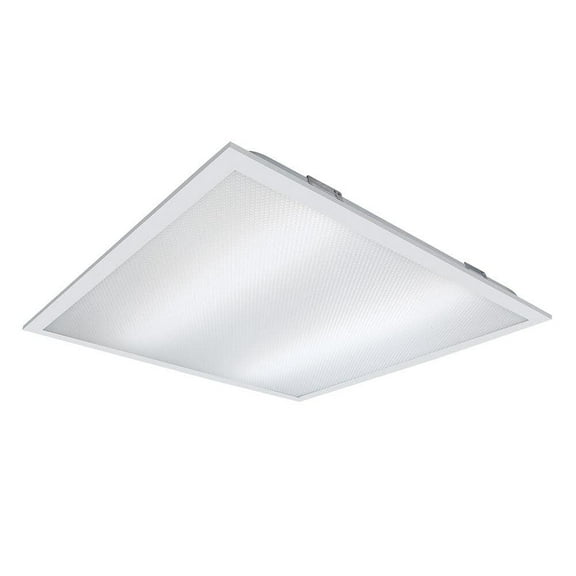 Metalux 22GPT3040R Flat Panel Light, 120/277 V, 27 W, LED Lamp, 3500 Lumens, 4000 K Color Temp, Steel Fixture