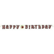 Ladybug Party Happy Birthday Banner Paper Goods Birthday Supplies