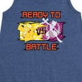 thumbnail image 3 of Pokémon  - Pikachu Mewtwo Battle - Youth Girls A-line Dress, 3 of 5