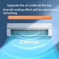 thumbnail image 2 of Portable Air Conditioners Portable Bladeless Mini Air Conditioner with Remote, Small and Compact Ultra Quiet Energy Efficient,White, 2 of 7